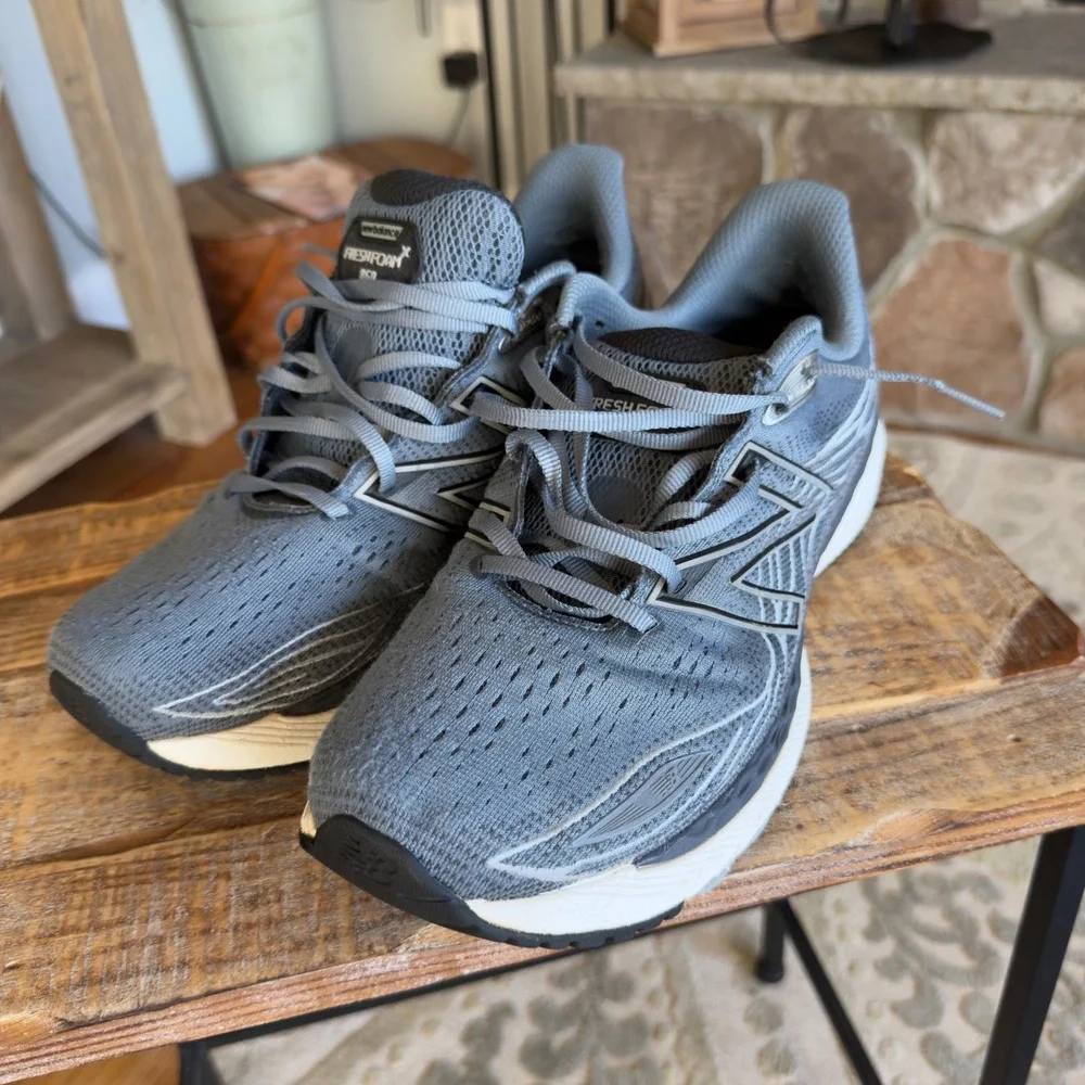 New Balance Fresh Foam 860v12 Men's Running Shoes‎ Grey Size 11